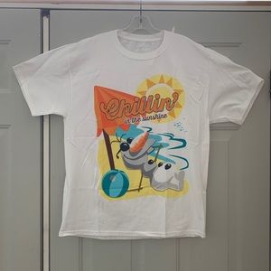 Disney Parks Olaf Men’s T-Shirt NEW!!